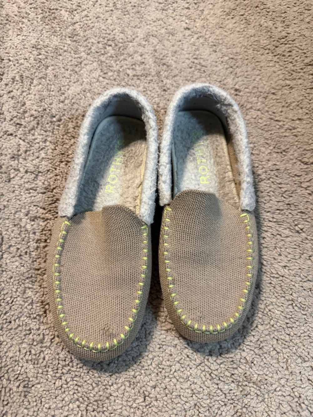 Rothy’s Merino Wool Sherpa Slippers (sz 8)